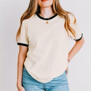 Women’s ringer tee